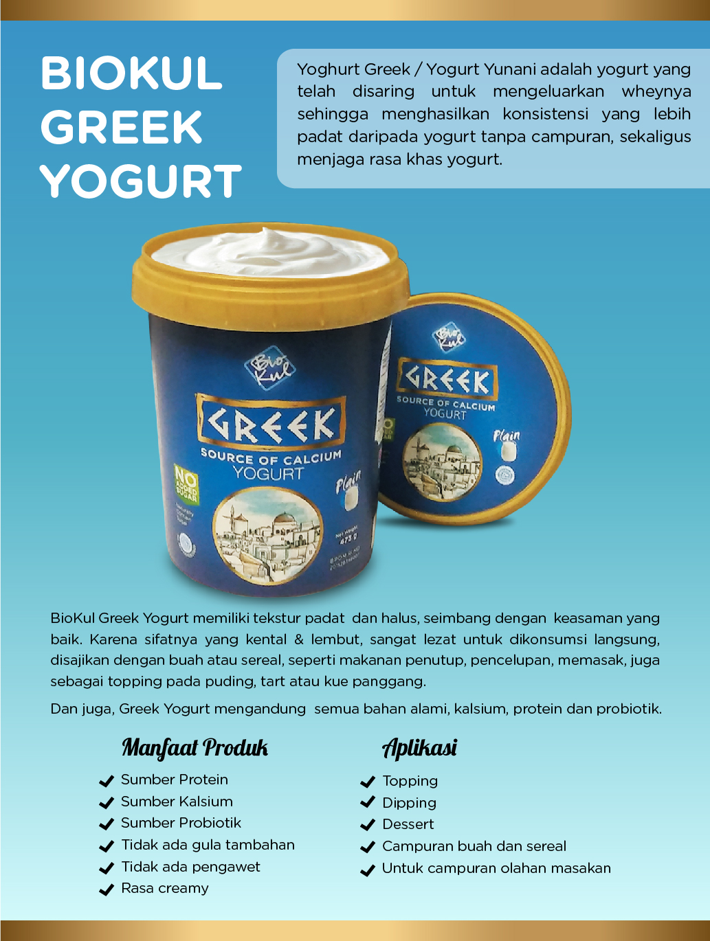 BioKul Greek Yogurt